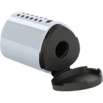 Ξύστρα Faber-Castell 183700 silver mini grip βαρελάκι