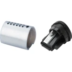 Ξύστρα Faber-Castell 183700 silver mini grip βαρελάκι