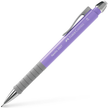 ΜΗΧΑΝIKO ΜΟΛΥΒΙ FABER CASTELL APOLLO ΜΩΒ 0.7 ME ΓΟΜΑ 232720