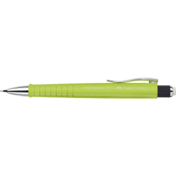 ΜΗΧΑΝIKO ΜΟΛΥΒΙ FABER CASTELL POLYMATIC ΛΑΧΑΝΙ 0.7(Β) ME ΓΟΜΑ 133364