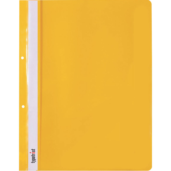 Ντοσιέ Έλασμα Κίτρινο Τρύπες Typotrust FP16100-05