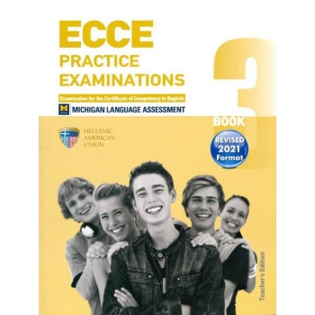 ECCE PRACTICE EXAMINATIONS BOOK 3 TEACHER'S BOOK (+CD) REVISED 2021 FORMAT