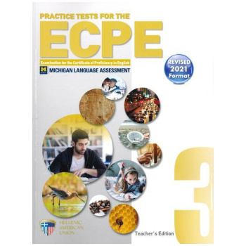 ECPE PRACTICE EXAMINATIONS BOOK 3 TEACHER'S BOOK (+CD) REVISED 2021 FORMAT