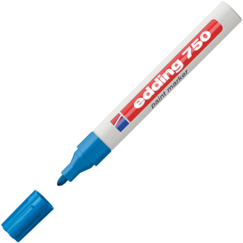 ΜΑΡΚΑΔΟΡΟΣ ΛΑΔΙΟΥ EDDING 750 ΓΑΛΑΖΙΟΣ 2-4mm
