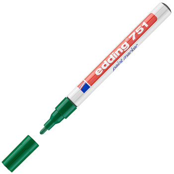 Μαρκαδόρος Λαδιού Edding 751 Πράσινος 1-2mm