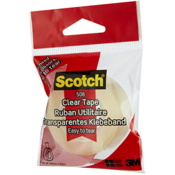 ΣΕΛΟΤΕΪΠ 3Μ SCOTCH 508 ΔΙΑΦΑΝΟ 15mmx33m ΟΙΚΟΝΟΜΙΚΟ