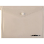 ΦΑΚΕΛΟΣ ΚΟΥΜΠΙ Α4 ΔΙΑΦΑΝΟΣ 33x23.2cm PREMIUM 26362