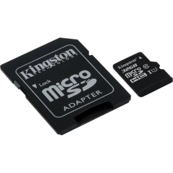 KINGSTON MICRO SECURE DIGITAL 32GB MICROSDXC CANVAS SELECT 80R +SD ADAPTER