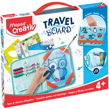ΣΕΤ ΧΕΙΡΟΤΕΧΝΙΑΣ TRAVEL BOARD ΖΩΑΚΙΑ MAPED CREATIV 969310