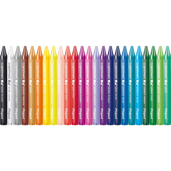 ΣΕΤ ΖΩΓΡΑΦΙΚΗΣ MAPED COLOR'PEPS 24 ΚΗΡΟΜΠΟΓΙΕΣ 907003