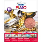 STAEDTLER FIMO 10 ΜΕΤΑΛΛΙΚΑ ΦΥΛΛΑ ΧΑΛΚΟΥ 14X14CM Νο 8781-26