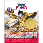 STAEDTLER FIMO 10 ΜΕΤΑΛΛΙΚΑ ΧΡΥΣΑ ΦΥΛΛΑ 14X14CM 8781-11