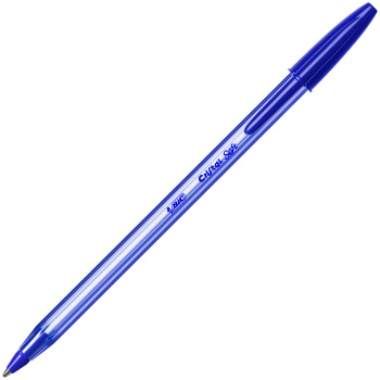 Bic Cristal Soft Broad Μπλε στυλό διαρκείας 1.2mm