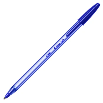 Bic Cristal Soft Broad Μπλε στυλό διαρκείας 1.2mm