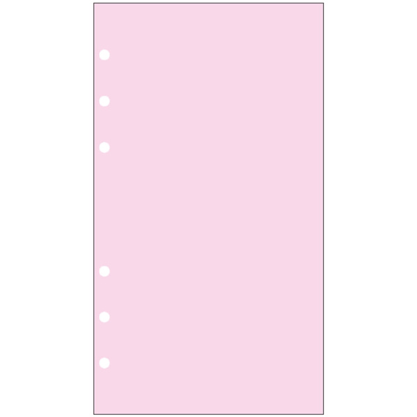 Ανταλλακτικό 17x9.5cm Ροζ Σημειώσεων Personal Contax 2405