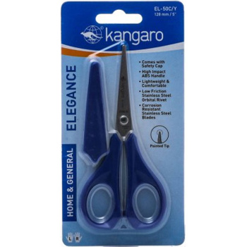 Ψαλίδι 13cm Kangaro EL-50C με θήκη