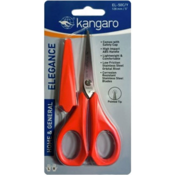 Ψαλίδι 13cm Kangaro EL-50C με θήκη