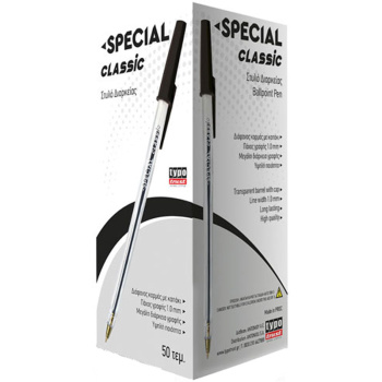 SPECIAL CLASSIC ΜΑΥΡΟ ΣΤΥΛΟ ΔΙΑΡΚΕΙΑΣ MEDIUM 1mm