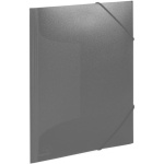 Φάκελος Αυτιά - Λάστιχο Μαύρος Πλαστικός Typotrust 24x32cm FP16500-01