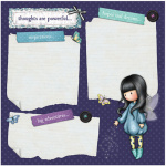 GORJUSS ΣΕΤ ΗΜΕΡΟΛΟΓΙΟΥ ΣΕ ΚΟΥΤΙ JOURNAL - BUBBLE FAIRY No 869GJ02