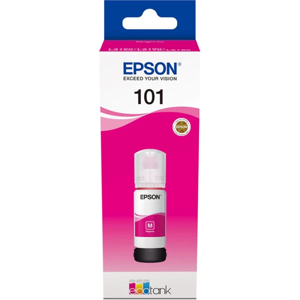 Μελάνι Epson 101 Magenta Ecotank C13T03V34A Bottle