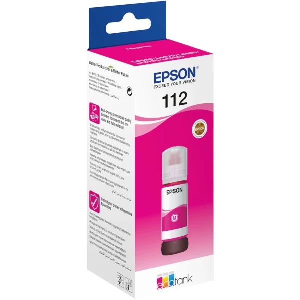Μελάνι Epson 101 Magenta Ecotank C13T03V34A Bottle