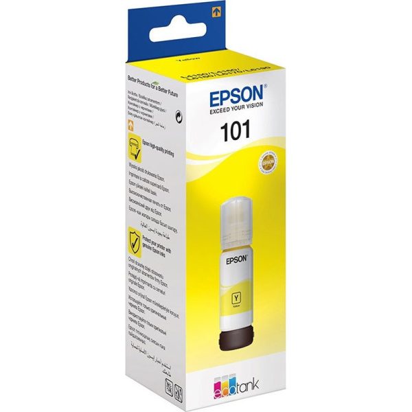Μελάνι Epson 101 Yellow Ecotank C13T03V44A Bottle