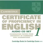 Cambridge Certificate of Proficiency in English 1 Audio CD Set (2 CDs)