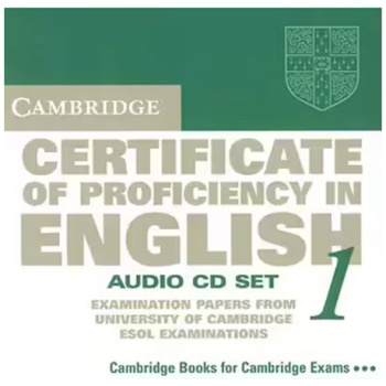 Cambridge Certificate of Proficiency in English 1 Audio CD Set (2 CDs)
