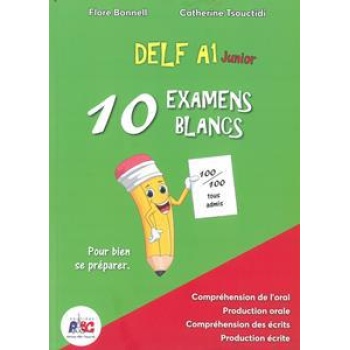 DELF JUNIOR A1 10 EXAMENS BLANCS (+CD)