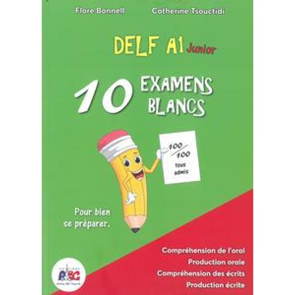 DELF JUNIOR A1 10 EXAMENS BLANCS (+CD)