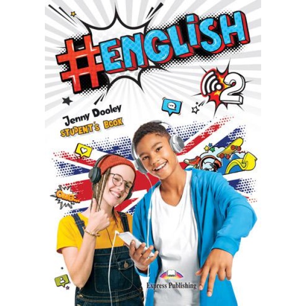 Hashtag# English 2 Students book with Digibook