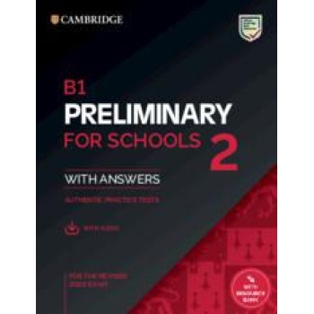 PET PRELIMINARY FOR SCHOOLS 2 STUDENT'S BOOK (+ANSWERS +AUDIO +RESOURCE BANK)