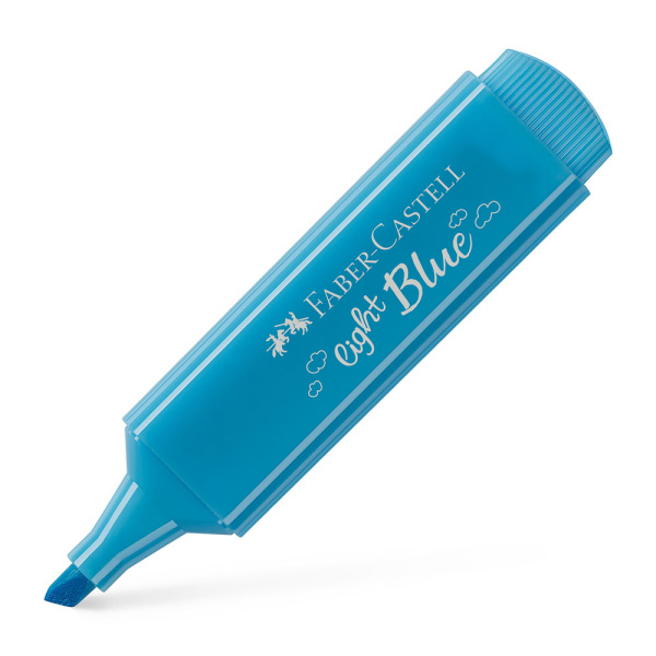 Μαρκαδόρος Υπογράμμισης Faber Castell Pastel Γαλάζιος 1-5mm Light Blue