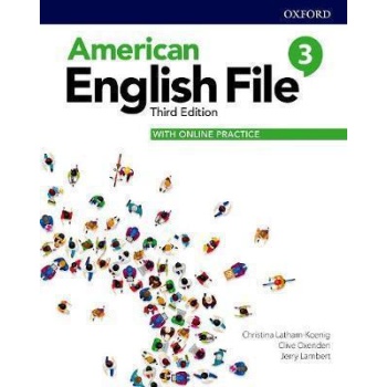 AMERICAN ENGLISH FILE 3RD EDITION 3 STUDENT'S BOOK WITH ONLINE PRACTICE