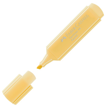 Μαρκαδόρος Υπογράμμισης Faber-Castell Pastel Vanilla 1-5mm