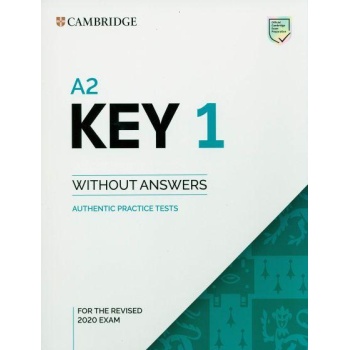 KEY KET 1 PRACTICE TESTS STUDENT'S BOOK WITHOUT ANSWERS