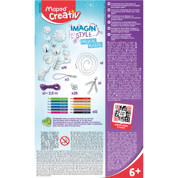 Maped Creativ Imagin'style Κοσμήματα Magical Plastic