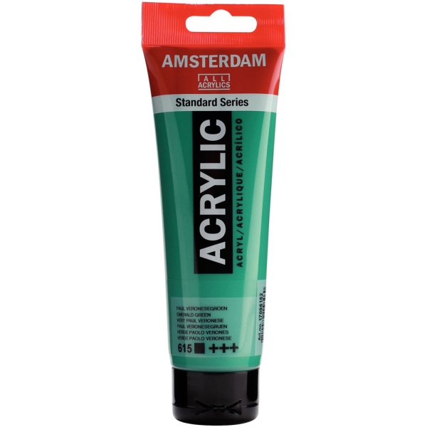 Ακρυλικό 615 Emerald Green 120ml Amsterdam Talens