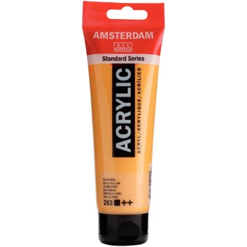 Ακρυλικό 253 Gold Yellow 120ml Amsterdam Talens