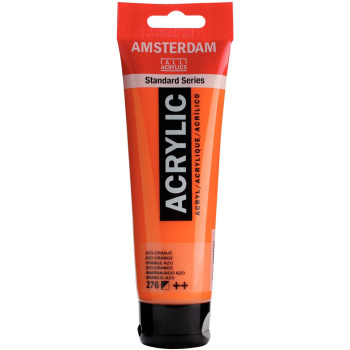 Ακρυλικό 276 Orange Azo 120ml Amsterdam Talens