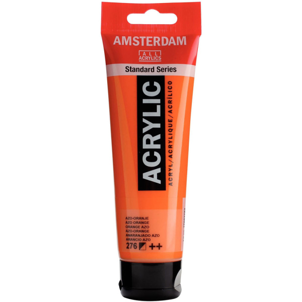 Ακρυλικό 276 Orange Azo 120ml Amsterdam Talens