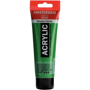 Ακρυλικό 618 Permanent Green Light 120ml Amsterdam Talens