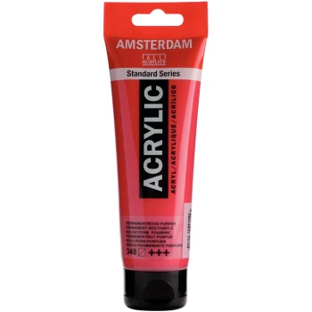 Ακρυλικό 348 Permanent Red Purple 120ml Amsterdam Talens
