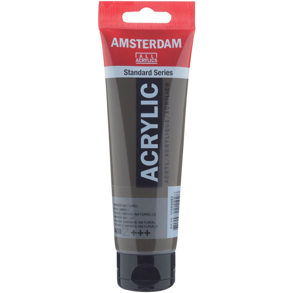 Ακρυλικό 408 Raw Umber 120ml Amsterdam Talens