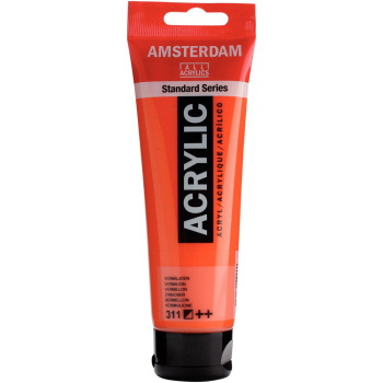 Ακρυλικό 311 Vermilion 120ml Amsterdam Talens