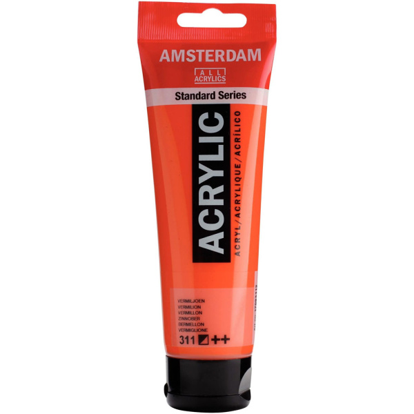 Ακρυλικό 311 Vermilion 120ml Amsterdam Talens