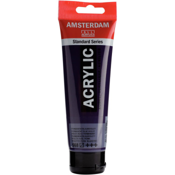 Ακρυλικό 568 Permanent Blue Violet 120ml Amsterdam Talens