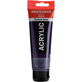 Ακρυλικό 568 Permanent Blue Violet 120ml Amsterdam Talens