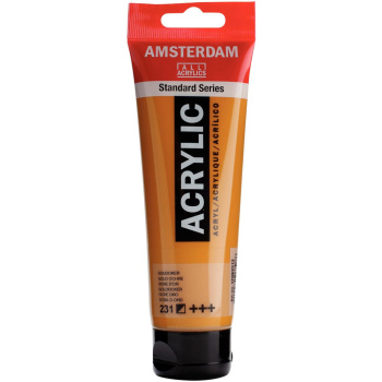 Ακρυλικό 231 Gold Ochre 120ml Amsterdam Talens